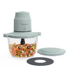 Moulinex DJ603127 Glass Bowl Chopper 1L Light Green