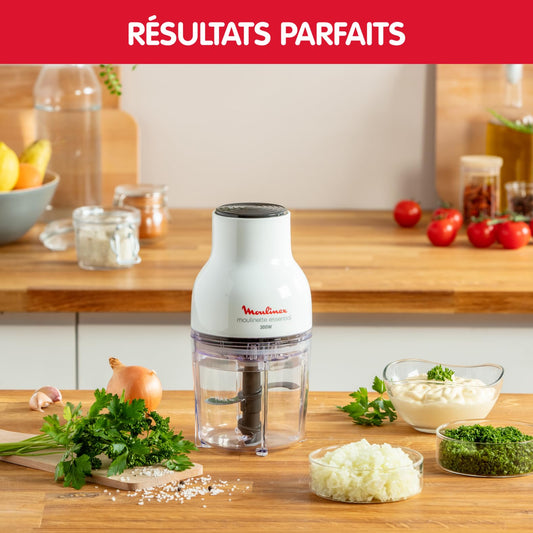 Moulinex Moulinette Essential Electric Chopper 300W 500ml White