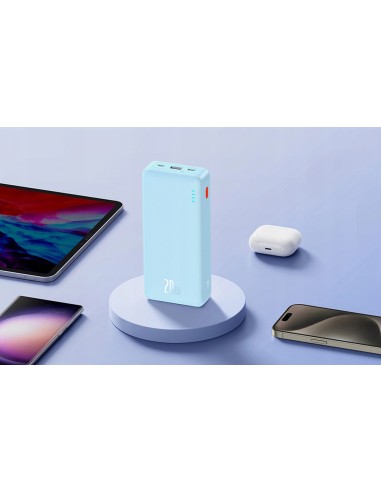 Baseus Power Bank AirPow, 20000mAh, 20W, Blue