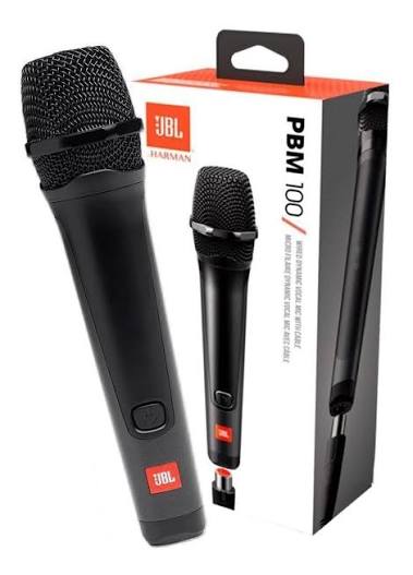 JBL PBM100 Handheld Wired Microphone Black