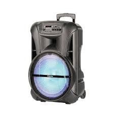 Nikai NTROY15602 Trolley Bluetooth Speaker 2000W Black
