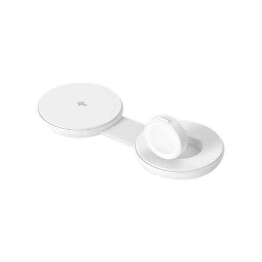 Roxxon 2 In 1 Wireless Charger Pad White