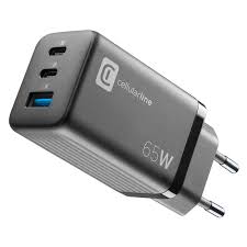 CELLULARLINE 65W USB-C Wall Charger UK Plug (ACHUSBGAN3PD65WUKK)