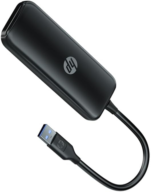 HP DHC-CT110 USB 3.0 (4 منافذ) موزع ومحول المنافذ
