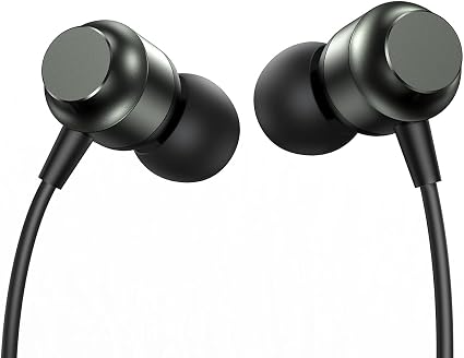 JR-EC06 TYPE-C Series In Ear Metal Wired Earbuds Dark Gray