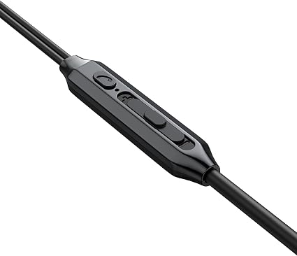 JR-EC06 TYPE-C Series In Ear Metal Wired Earbuds Dark Gray