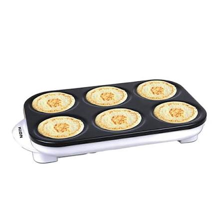 Kion Crepe Maker, White base, 220-240V, 50/60HZ, 1200W, 6 Pieces, LN-KHD609