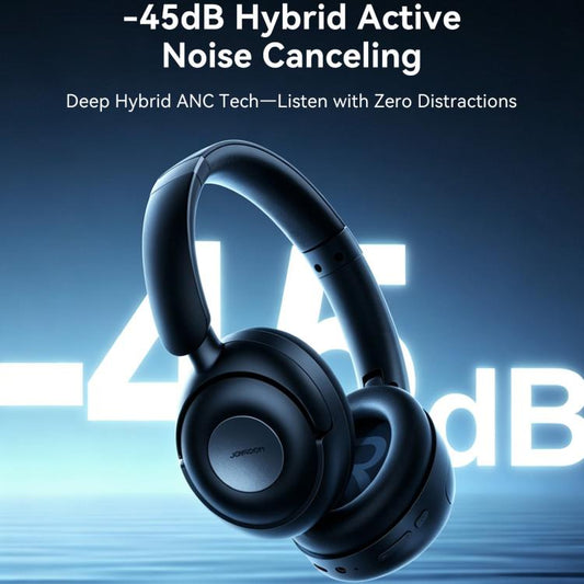 JHead Series JR-JH3 Hybrid ANC Headphones-Black