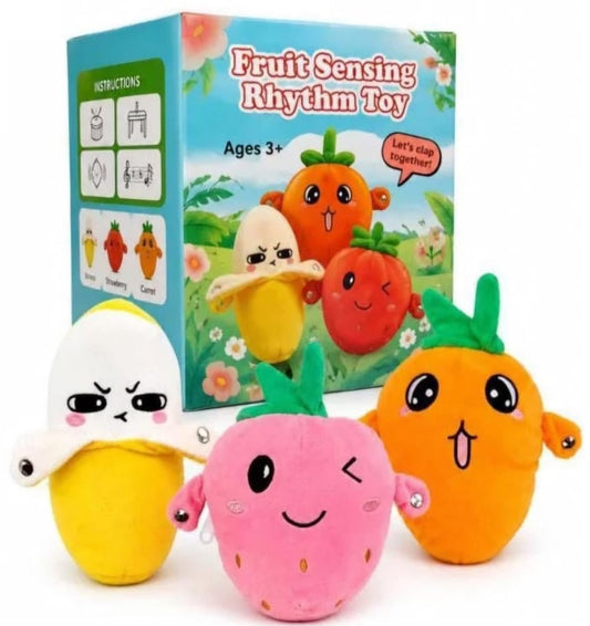 لعبة الإيقاع والاستشعار التفاعلية على شكل فواكه (Fruit Sensing Rhythm Toy)