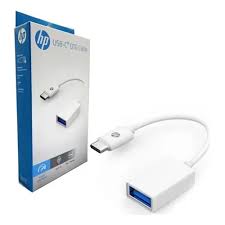 HP DHC-TC105 USB-C OTG Adapter and Cable