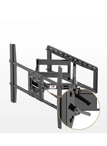 NB NEW SP5 Heavy Duty TV Wall Mount Double Arms Articulating Swivel TV Wall Bracket for Most 75-110 Inch LED LCD