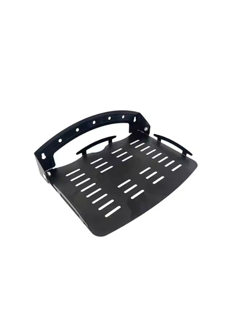 Durable Shelf TV Component Wall Mount Shelf Folding Bracket for Satellite Box, DVD Player, Game Station and Receiver