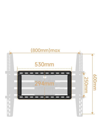 NB NEW SP5 Heavy Duty TV Wall Mount Double Arms Articulating Swivel TV Wall Bracket for Most 75-110 Inch LED LCD