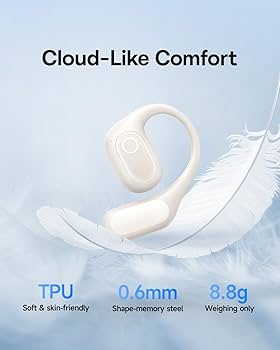 Baseus Eli 2i Fit - Open-Ear Wireless Earphones, True Wireless, White