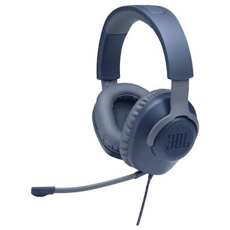 JBL Quantum 100 Gaming Headset - Blue