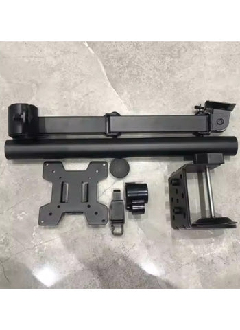 حامل شاشة بذراع واحد، حامل شاشة سطح المكتب، وزن 8 كجم، يدعم شاشة الكمبيوتر المسطحة مقاس 15-30 بوصة 