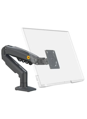 Adjustable Monitor Stand NB F80 – Gas Spring Arm with 360° Flexibility, Supports 17-30 Inch Screens, Strong Mount, Ideal for Offices and Gaming