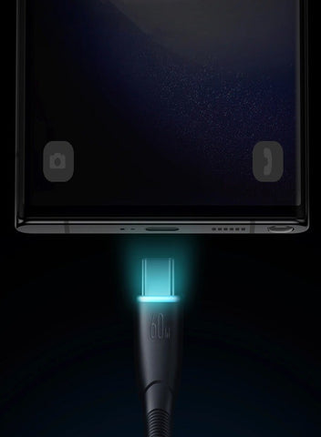 Joyroom Starry Series SA32-CC3 USB-C / USB-C Cable 60W 1m - Black