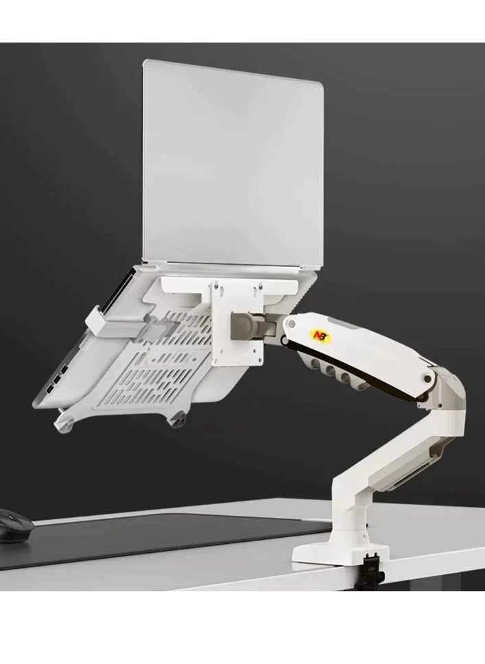 NB NEW F80-FP for 10-17 Laptop Desktop Holder Notebook Computer Mount Stand Laptop Clamp