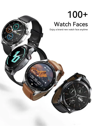 350 mAh JR-FC2 Pro 48mm Stylish Smart Watch for Men & Women, 350mAh Classic Series – Bluetooth Calling, Fitness & Sleep Tracking, Heart Rate Monitor, Waterproof IP68, Multi-Language (Arabic/English), App Notifications Grey