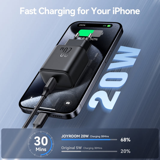 JR-TCF20 PD20W Charger-Black