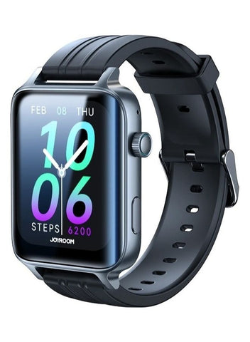 Smart Watch Answer Make Calls 1.85 Inch Fitness Tracker With Bluetooth Dial Calls Heart Rate Sleep Monitor Pedometer IP68 Waterproof For Android Phones Black