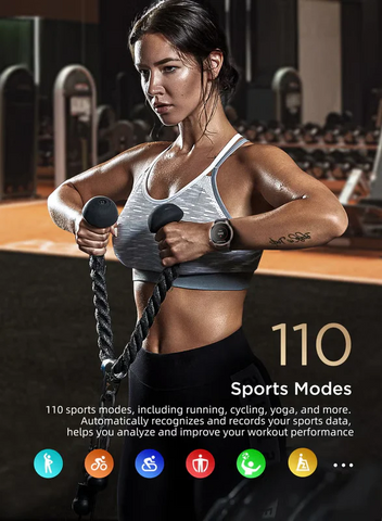 300 mAh 300 mAh JR-FV1 Smart Watch Can Make And Receive Calls 1.43-Inch HD Screen Bluetooth Connection Fitness Monitoring For Men And Women Compatible With Apple And Android Metal Silicone Strap Space Grey