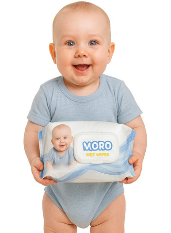 Moro Unscented Wet Wipes 420 Wipes (3 Pack Bag)