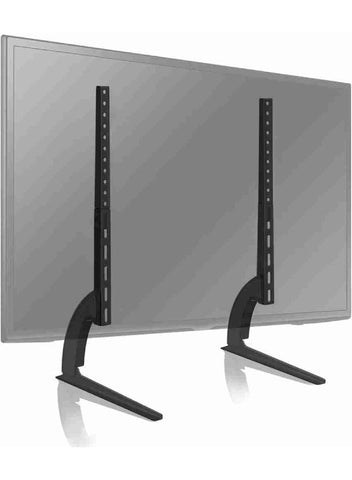 Hight quality Table top TV Satnd TV Base for 32" to 75" Tvs loading capacity 50kg Black