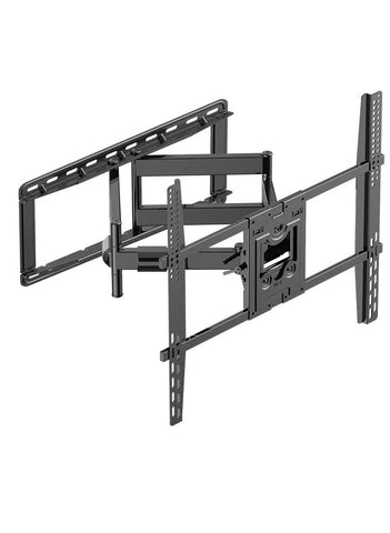NB NEW SP5 Heavy Duty TV Wall Mount Double Arms Articulating Swivel TV Wall Bracket for Most 75-110 Inch LED LCD