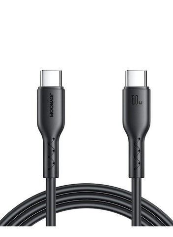 SA26-CC3 Flash-Charge Series 60W Fast Charging Data Cable (Type-C to Type-C) 1m Black