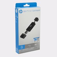 قارئ البطاقات HP DHC-CT112 (USB-C 2-in-1 Card Adapter)