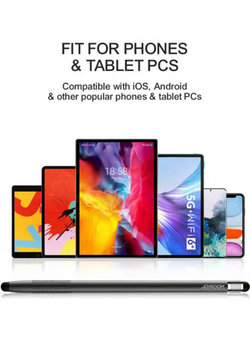 Passive Capacitive Soft Touch Stylus pens for touch screens Pen For iPad & iPhones Black