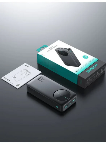 20000 mAh JR-PBF14 2.4A LED Power Bank Black