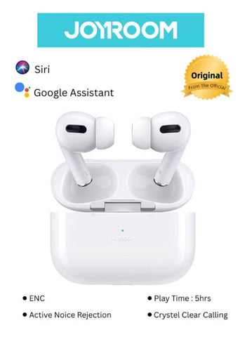 T03S Pro True Wireless Earbuds – 4-Mic Enc Calling, Deep Bass, Bluetooth 5.3, 24H Battery, Touch Control, Fast Pairing, Lightweight Design White