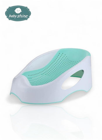 Baby bathtub and waterproof slide for infant and newborn support