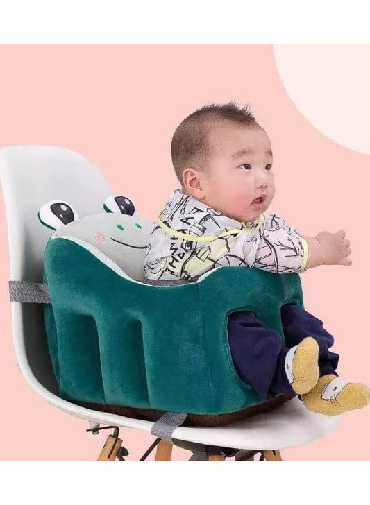 Chair and backrest for children learning to sit